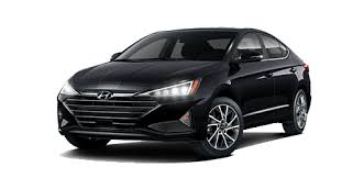 2020 Hyundai Elantra - Black sedan